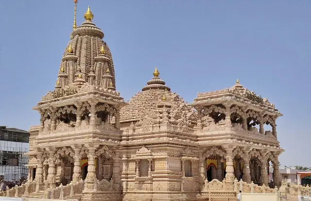 Kirti Mandir, the temple of Radha's mother